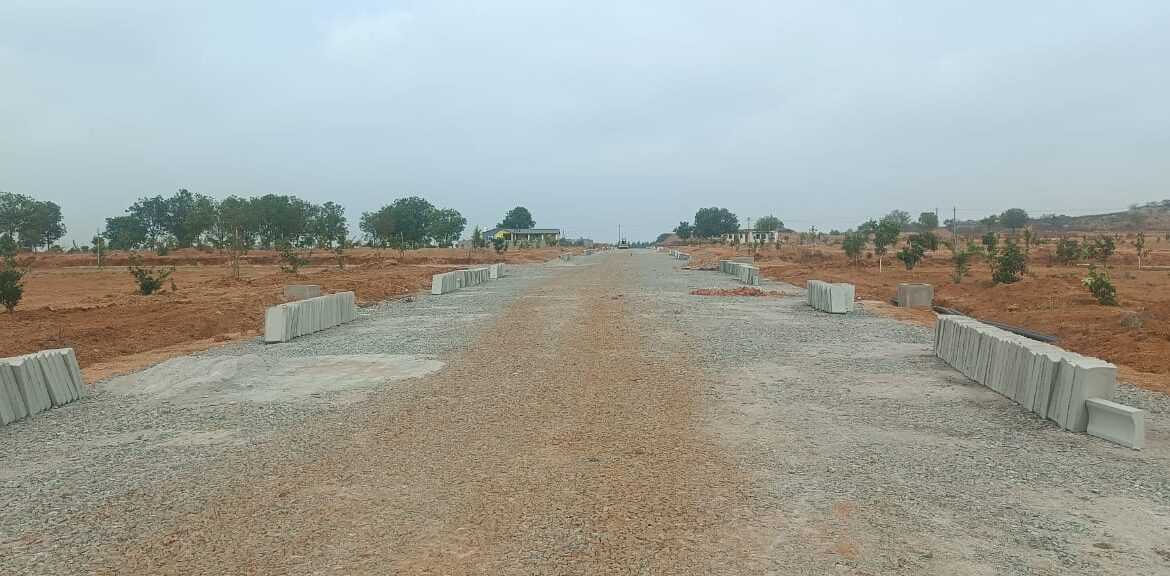 Gated 118 Acres Farm Land Plots for Sale at Shamirpet