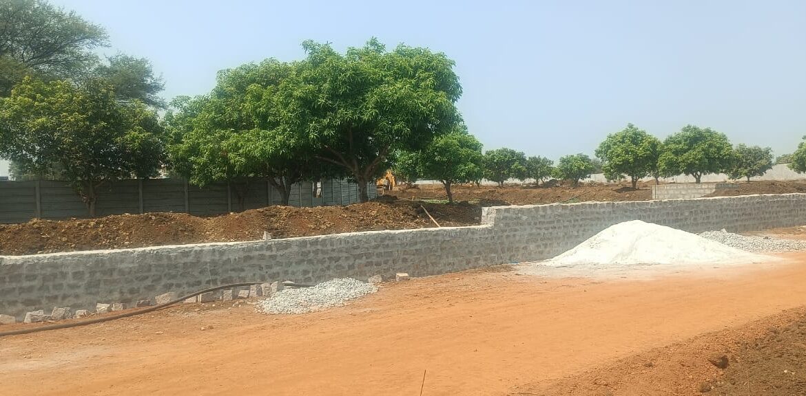 Gated 118 Acres Farm Land Plots for Sale at Shamirpet