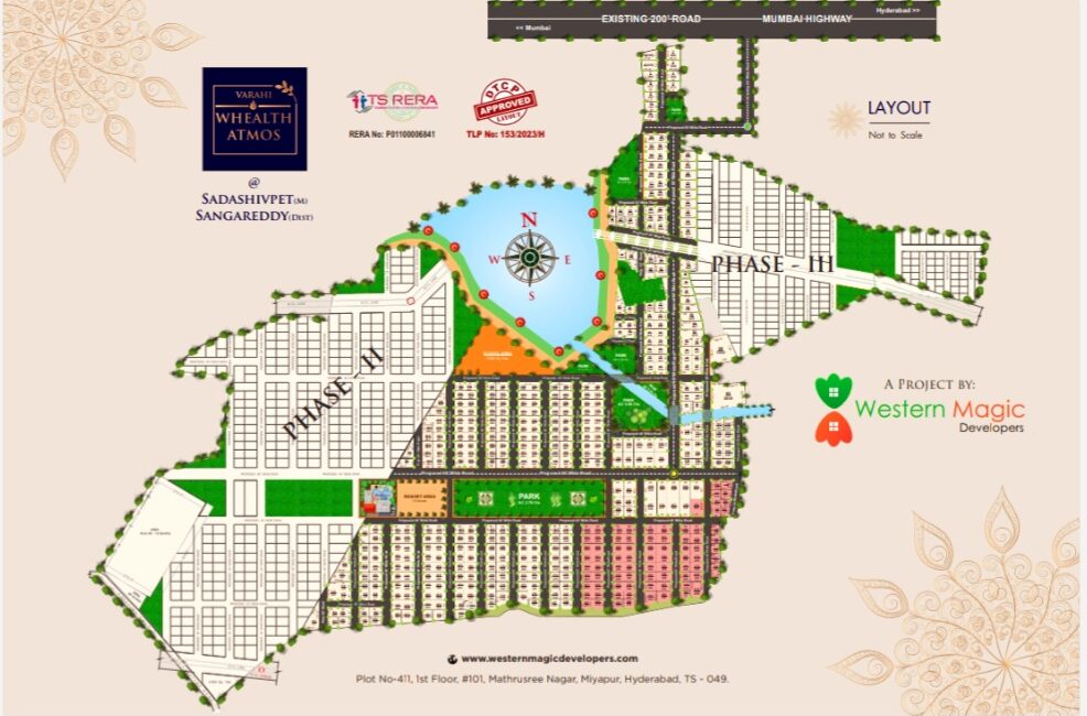 Gated Community Open Plots for Sale at Sadashivpet