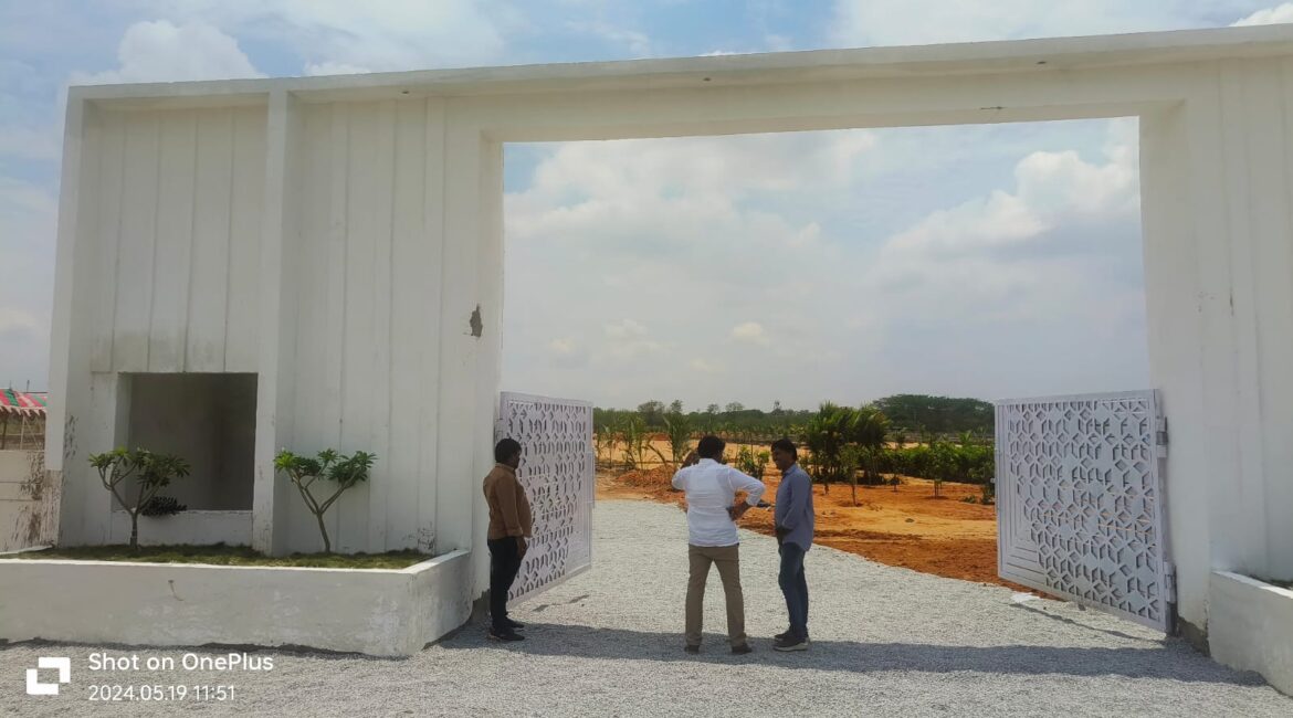 Gated Community Farm Land Plots For Sale near Shamshabad at Maheswaram